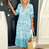 SONIA | ROBE À ENCOLURE EN V