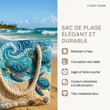 Sac de Plage Fait Main | Ciel de Moutons